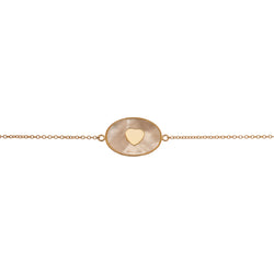 Bracciale Madreperla con cuore
