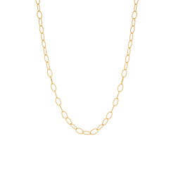 Collana Catena Ovale Treccia