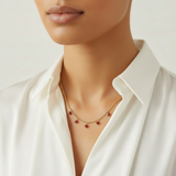 Collana Stelle Corniola