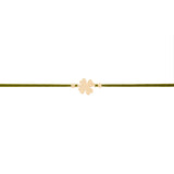 Bracciale Cordino Quadrifoglio