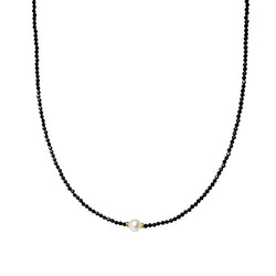 Collana Micro Pietre con Perla