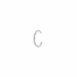 Earcuff Treccia Argento