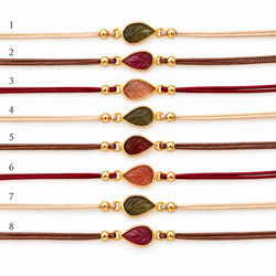 Bracciali Foglie Tormaline