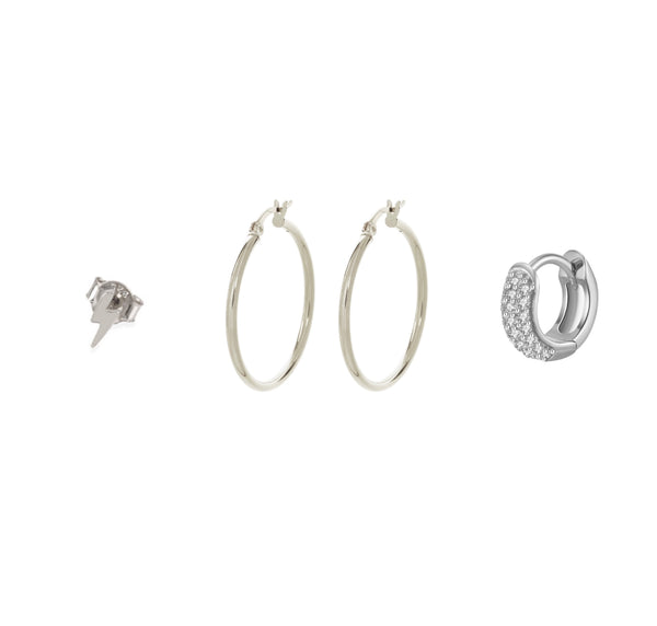 Set Cerchi Argento