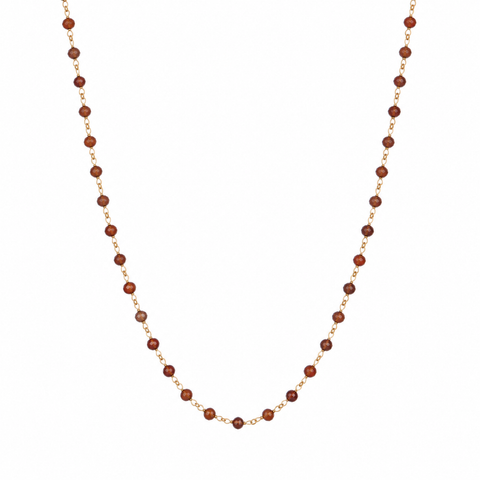 Collana Rosario Cioccolato
