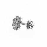 Orecchino Sole Argento
