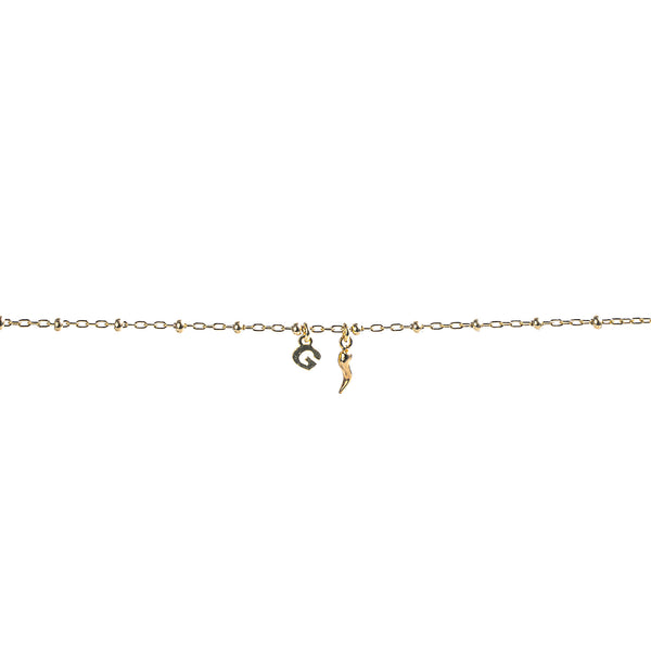 Bracciale Lettera Cornetto