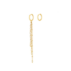 Chains and Rosary Earrings