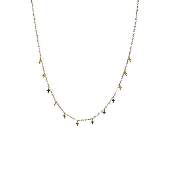 Collana Micro Croci